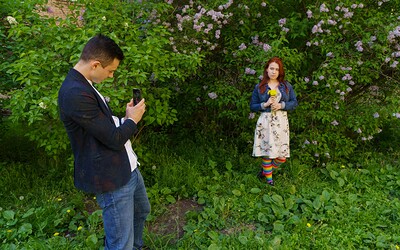 Willy Regal and Nika Murr in Open me slowly from 