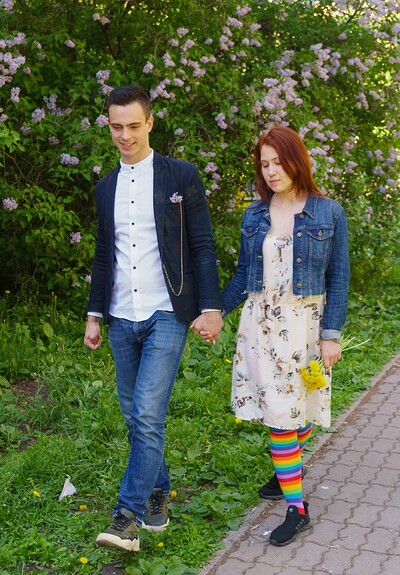 Willy Regal and Nika Murr in Open me slowly from 