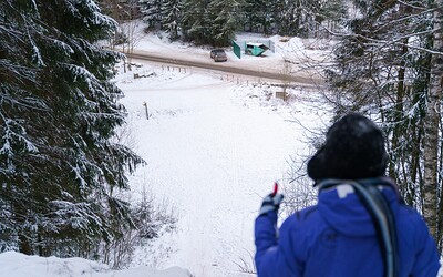 Sirena Milano and Funky Town in Snow Bunnies 1 from 