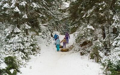 Eva Tender and Lisa Nixon in Snow bunnies 4 from 