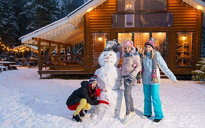 Eva Tender and Lisa Nixon in Snow bunnies 5 from 