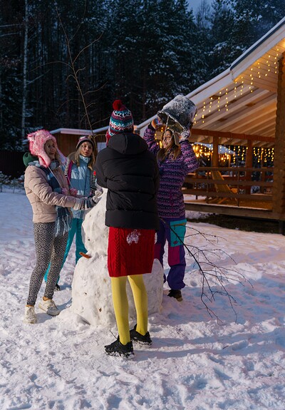 Eva Tender and Lisa Nixon in Snow bunnies 5 from 
