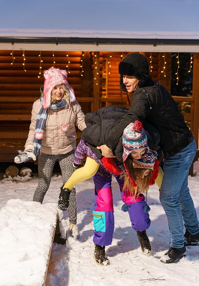 Eva Tender and Lisa Nixon in Snow bunnies 5 from 