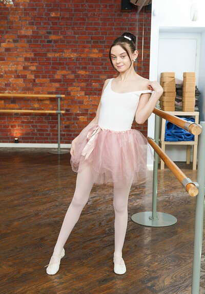 Pure Kitti in The skinny ballerina from 