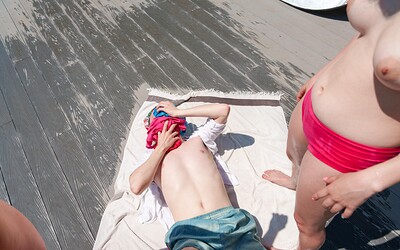 Rebecca Nikson and Zane Blaze in Summer Wet 'n Wild 2023 2/4 from 