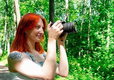 Emma Korti and Milka Wey in World Photography Day from 