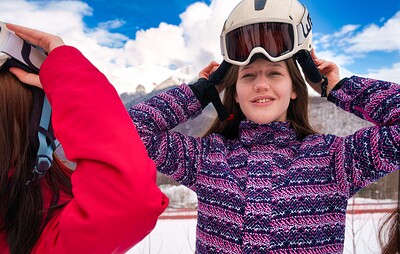 Margo von Teese and Alice Flore in Ready, set, snow! 1/4 from 