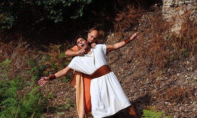 Fausto Moreno and Claudia Rossi in  from 