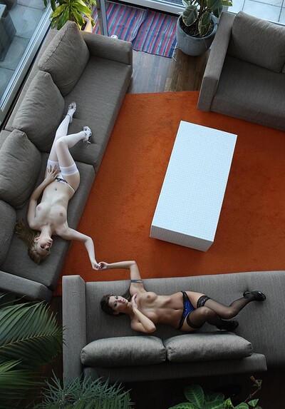 Kathy Moore and Cindy Hope in  from 