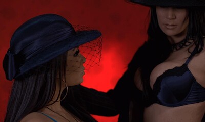 Sasha A and Ashleigh Embers in  from 