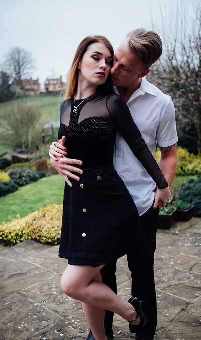 Misha Cross and Luke Hardy in  from 