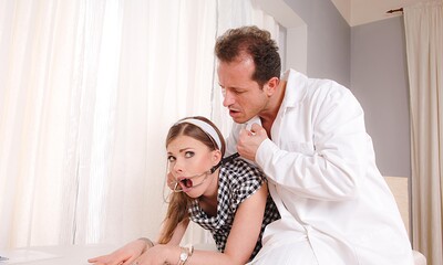 Johane Johansson and George Uhl in Kinky doctors anal toys from