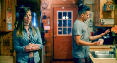 Alex Blake and Bruno Dickemz in Vacation cabin nightmare from 