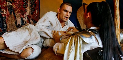 Apolonia Lapiedra and Max Dior in Hard fucking after battle from 