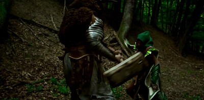Lady Blue and Matt Darco in Blind Warrior gets fucked from 