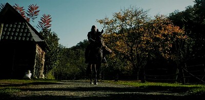 Blanche Bradburry and Steve Q in Blonde seduced by returning knight from 