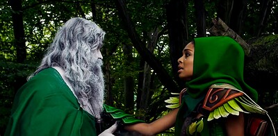 Dominno and Lady Dee in She Devil fucks forest creature from 