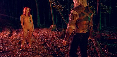 Steve Q and Eveline Dellai in The Witcher gets his beloved reward from 