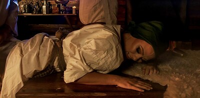 Apolonia Lapiedra and Dominno in Used by her man and orc from 
