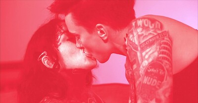 Frankie Vanian and Nikki Hearts in True Crime and Chill from 