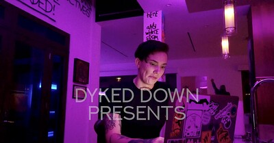 Nikki Hearts and Charlotte Sartre in Charlotte Sartre Gets Dyked Down in an ALL ANAL Halloween from 