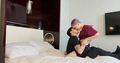 Kris Scott and Nikki Hearts in Friends Who Bone: Being Gay n Stuff in NYC - Part 1 from 