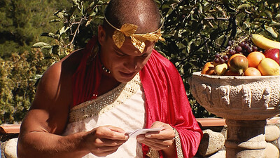 Misty Mild and Candy in Spanish Vacation, Part II. Roman Orgy from 