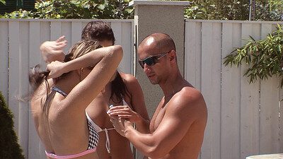 Virgine and Veronica Sanchez in Sex, Truth, and Water Volleyball from 