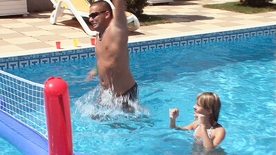 Virgine and Veronica Sanchez in Sex, Truth, and Water Volleyball from 
