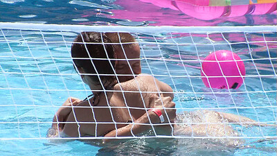 Virgine and Veronica Sanchez in Sex, Truth, and Water Volleyball from 