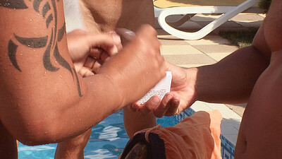 Virgine and Veronica Sanchez in Sex, Truth, and Water Volleyball from 