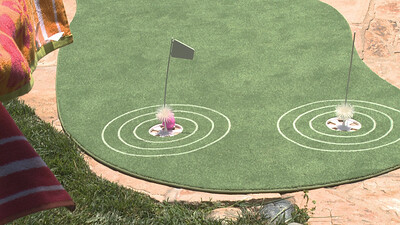 Tatiana Kush and Jennifer White in The Hole In One from 