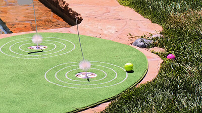 Tatiana Kush and Jennifer White in The Hole In One from 