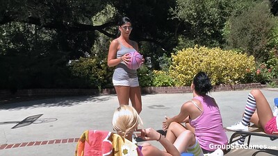 Megan Foxx and Tiffany Brookes in All Girl Basketball from 
