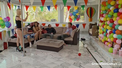 Taylor Russo and Cherry Torn in Balloons, Darts & Sex from 