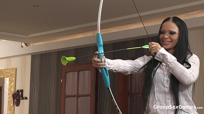 Tiffany Rousso and Cristina Bella in Robin Hoods and The Fucking Arrow from 