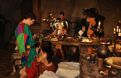 Kristi Love and Claudia Adams in Xcalibur 3 from 