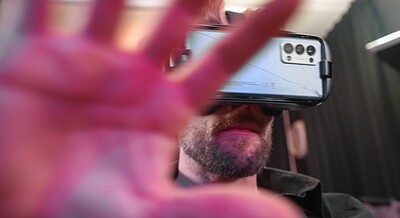 Nathalie Kitten and Roy Toyboy in Virtual Reality wordt echt! from 