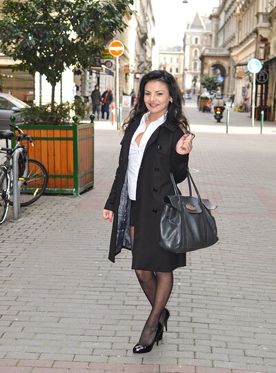 Aysha Rouge in Estate agent sells herself! from 