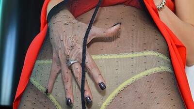 Nataly Von in Ripped tights rapture! from 
