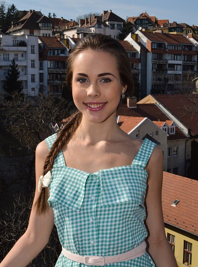 Abrill Gerald in Giggler in Gingham! from 