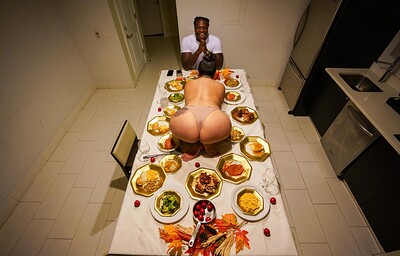 Michelle Martinez in BBC Turkey Stuffing from 
