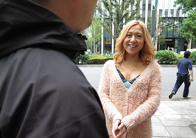  in Blonde asian gets creampie from 