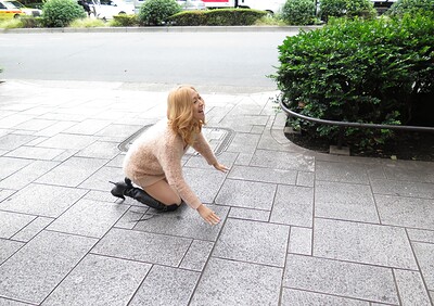  in Blonde asian gets creampie from 