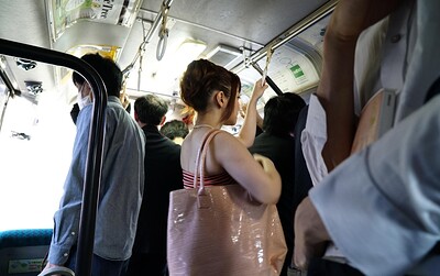 Mari Motoyama in Horny in public bus from 