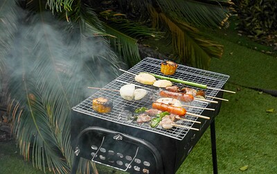 Nene Kiroshita in BBQ from 