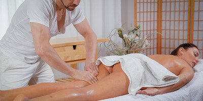 Katy Rose and Erik Everhard in Naughty masseur from 