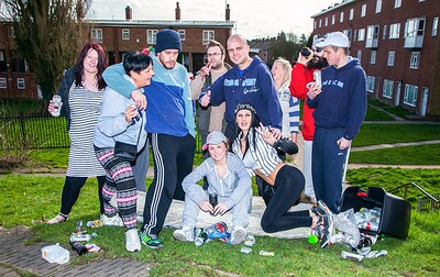 Carla Mai and Big Jonny in Slum auditions from 
