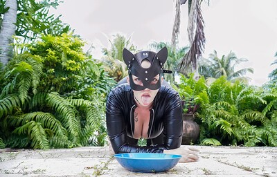 Ryan Smiles in Ryan Smiles cat woman from 