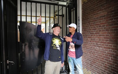 Dwayne and Barbara in Dwayne from Amsterdam from 